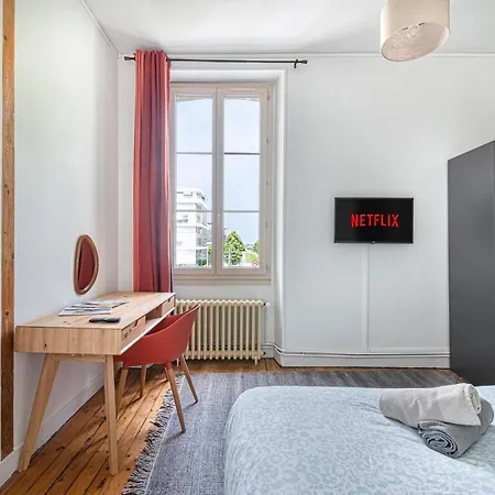 Le Nid Carnot - 3 Ch Au Coeur De Apartment