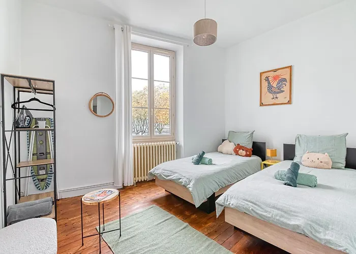 公寓 Le Nid Carnot - 3 Ch Au Coeur De