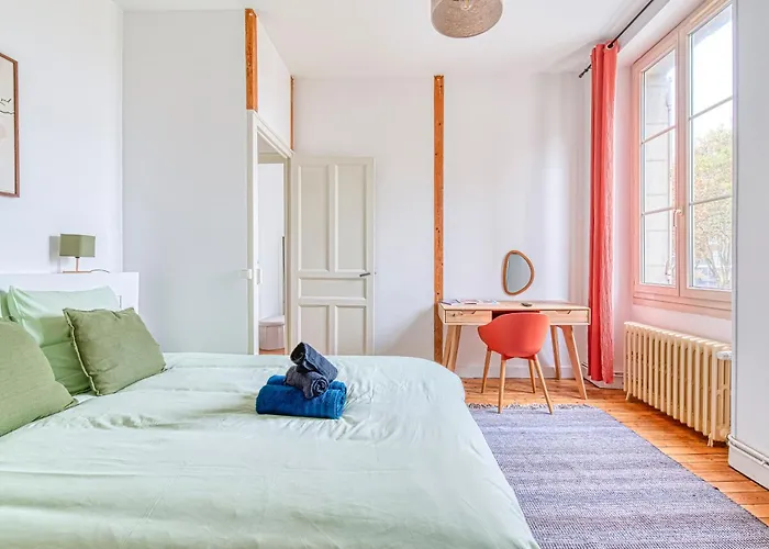 Le Nid Carnot - 3 Ch Au Coeur De דירה אנז'ה